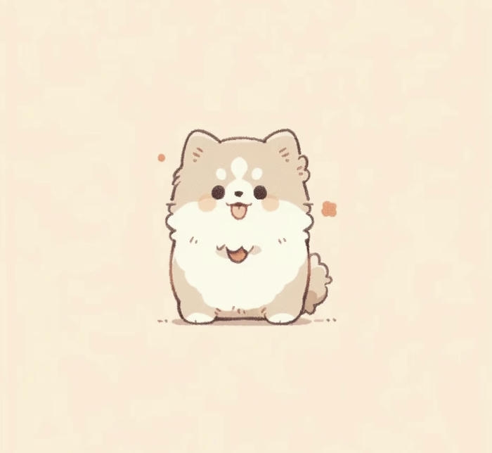 Con chó chibi cực kì cute