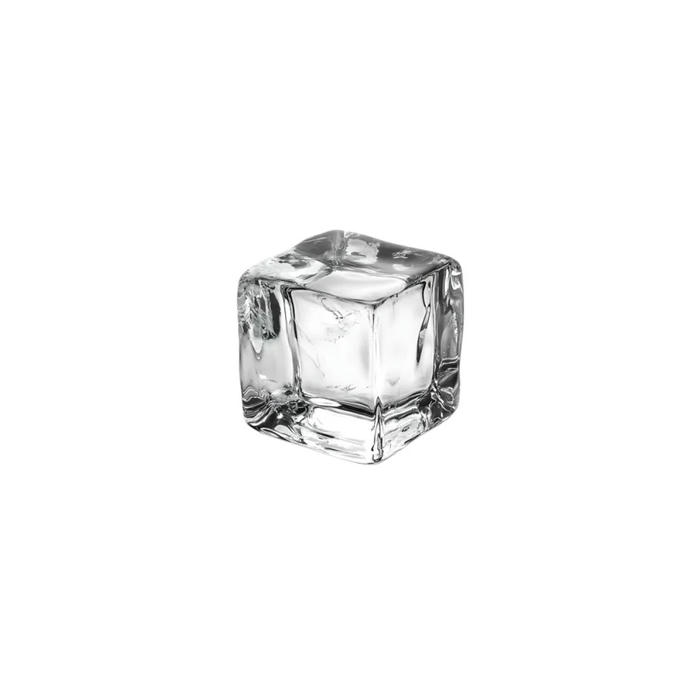 Hình ảnh avatar trắng tinh viên đá lạnh trong suốt