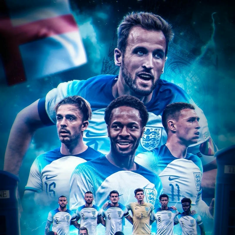 Hình avatar bóng đá đẹp cầu thủ Kane tuyển Anh