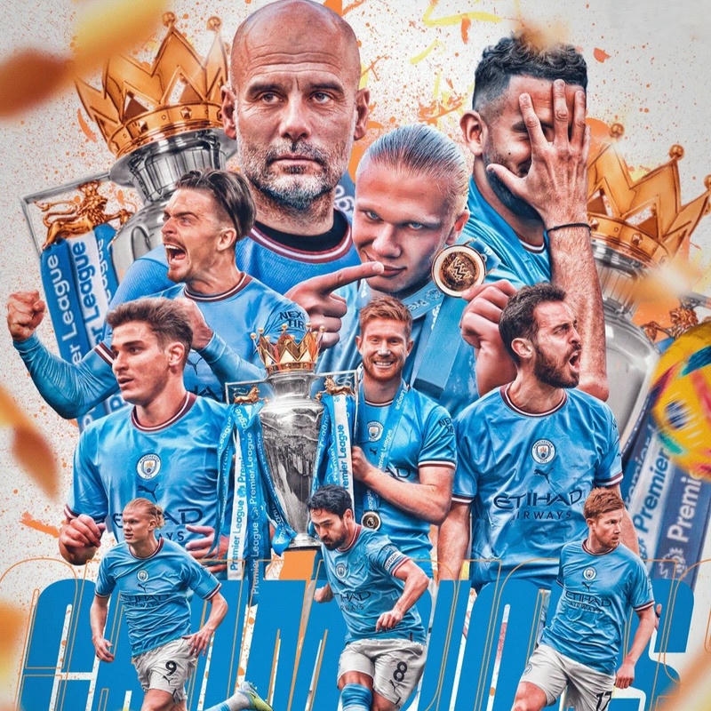 Hình avatar bóng đá đẹp đội Manchester City