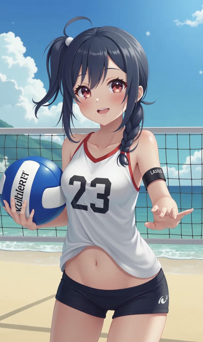 ảnh anime bóng chuyền băng tay vận động