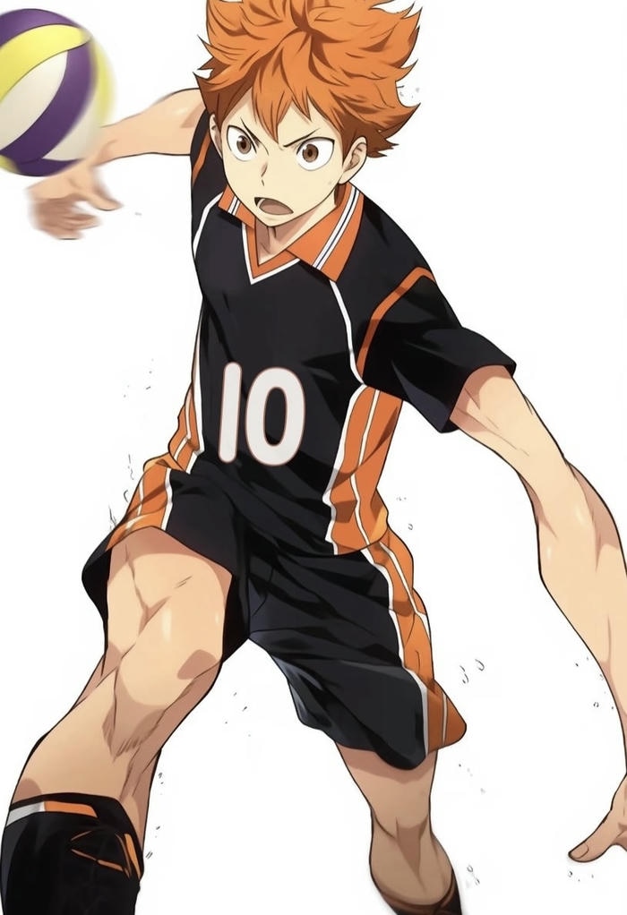 ảnh anime bóng chuyền phản xạ nhanh