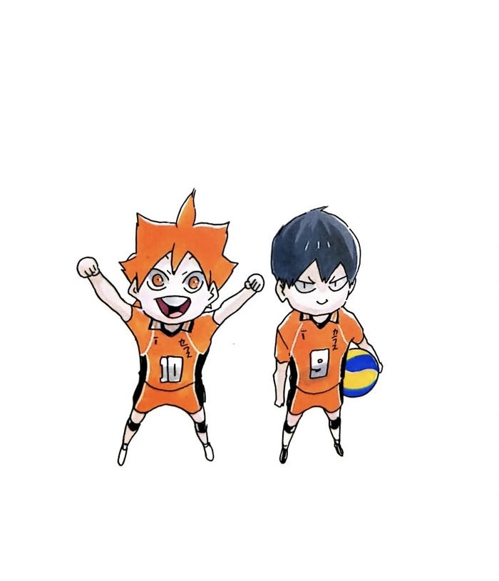 ảnh anime bóng chuyền tinh thần tập thể