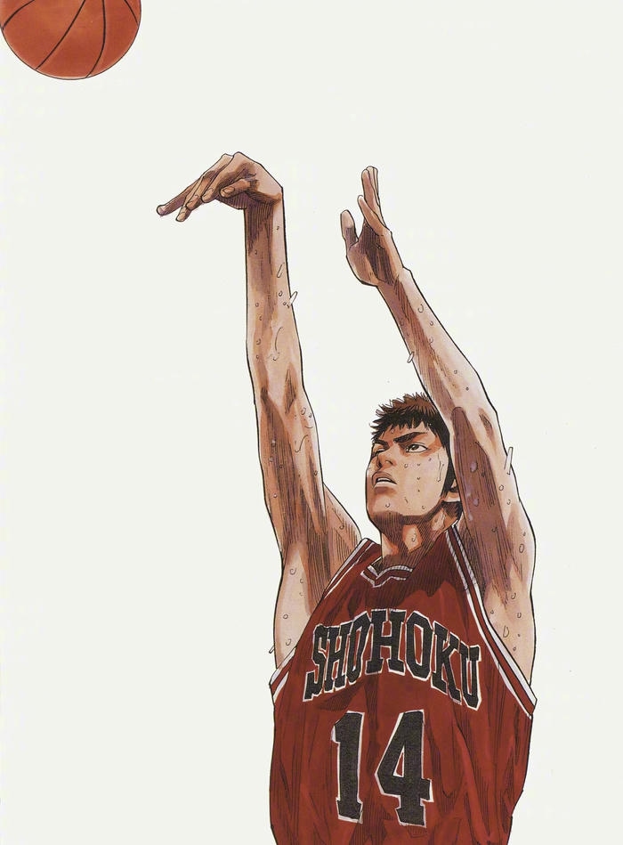 ảnh anime bóng rổ tranh chấp quyết liệt