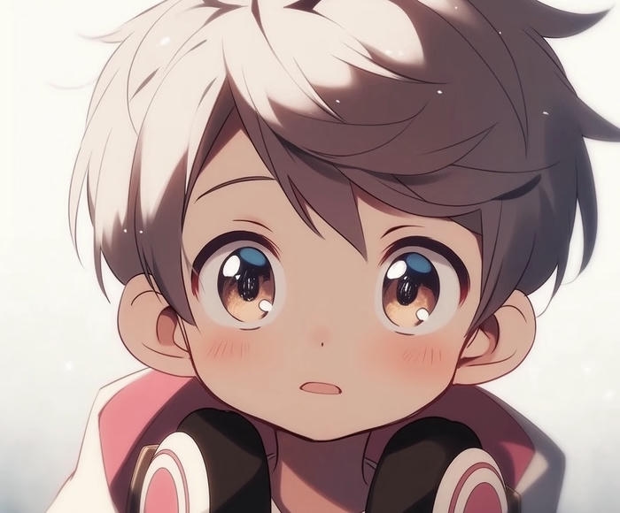 ảnh anime cute nam cảm giác thân