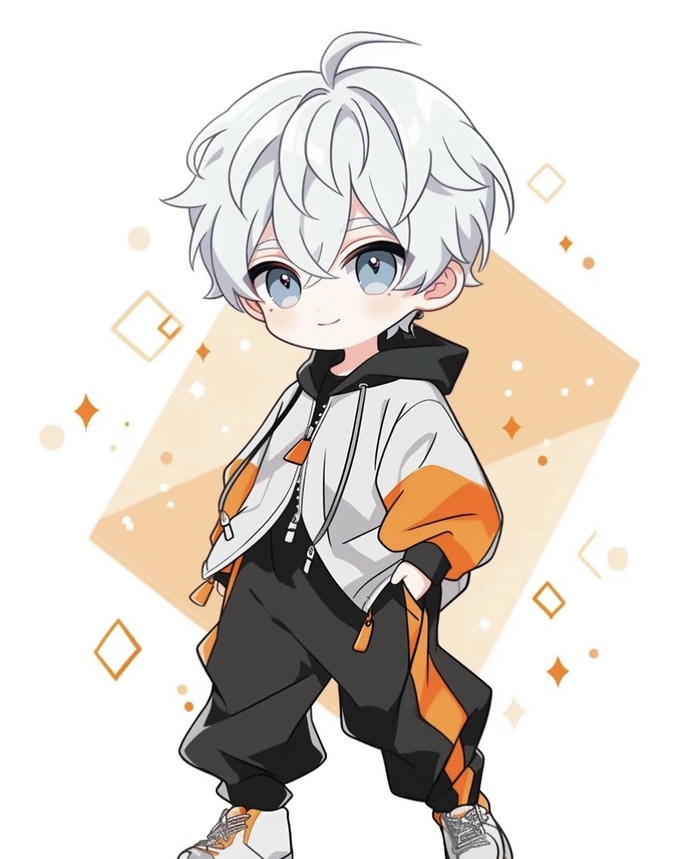 ảnh anime cute nam chiều cao khiêm tốn