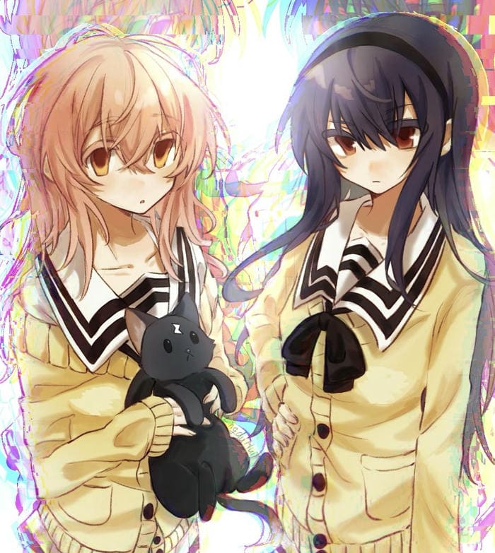 ảnh anime đôi bạn thân nét nhìn đẹp