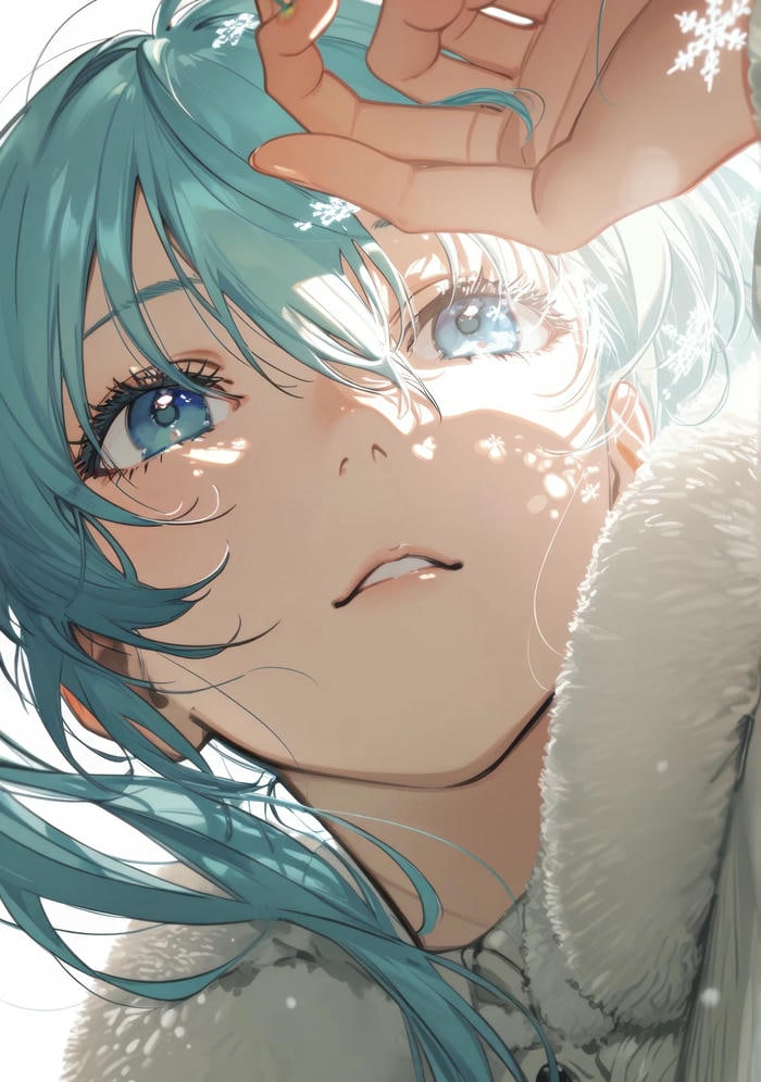 ảnh anime mắt mềm mại thanh thoát