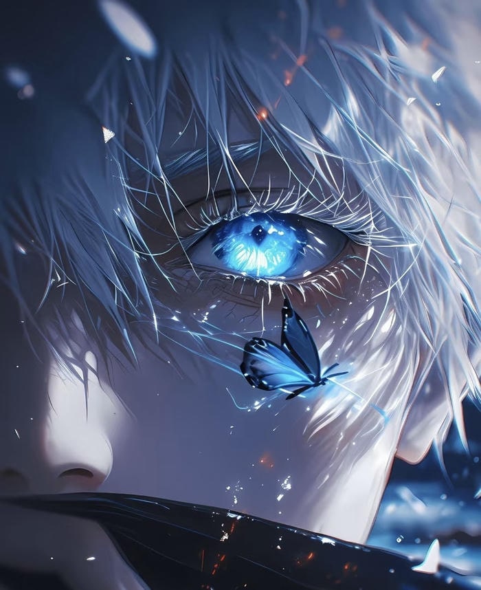 ảnh anime mắt sắc lạnh cá tính