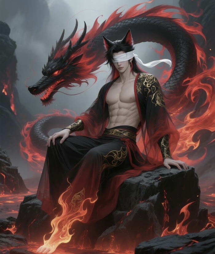 ảnh anime nam 6 múi toàn thân