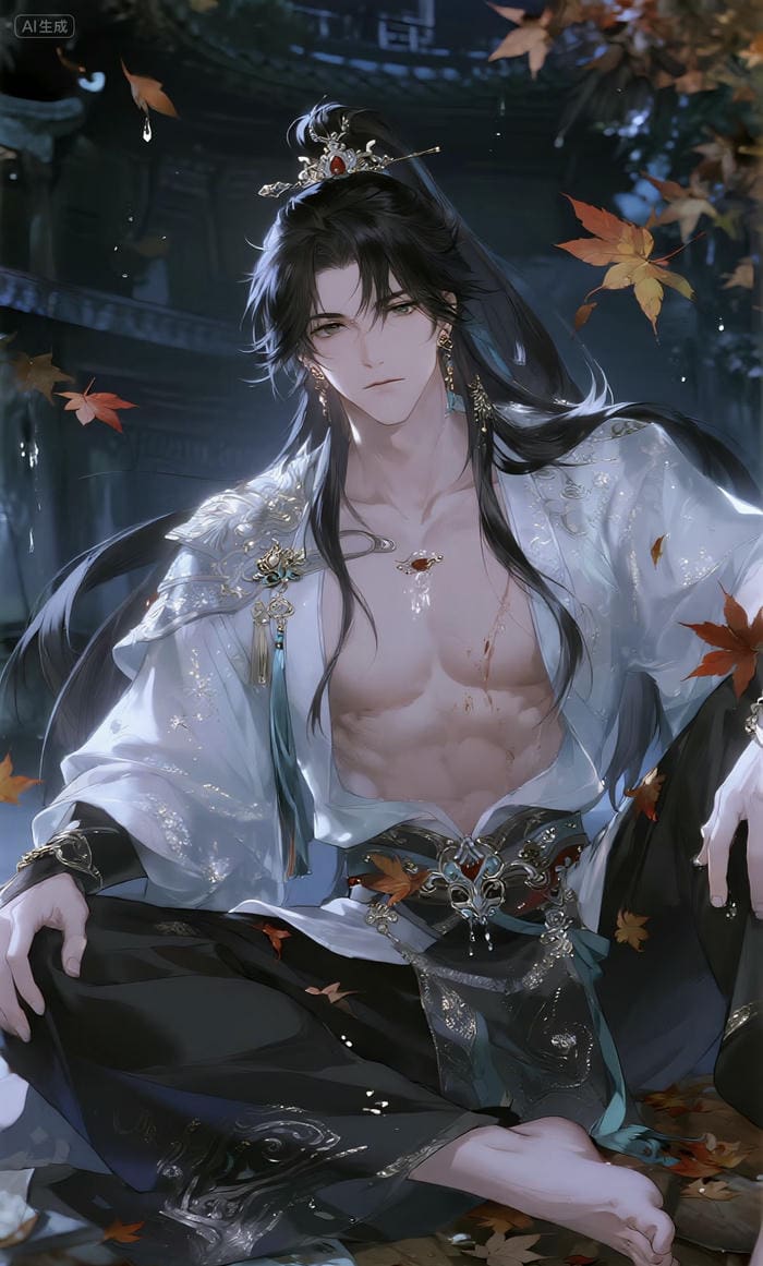 ảnh anime nam 6 múi vai ngang