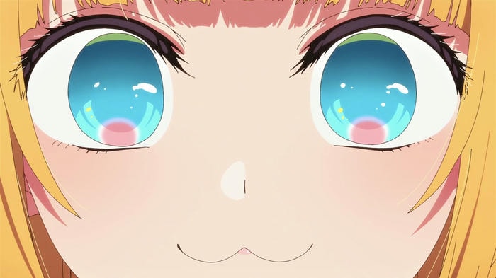 ảnh mắt anime nghệ thuật mắt xanh