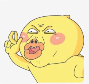 ảnh meme bựa gà con láo hài hước