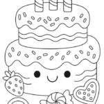 ảnh tô mà bánh dâu cho bé 5-6 tuổi