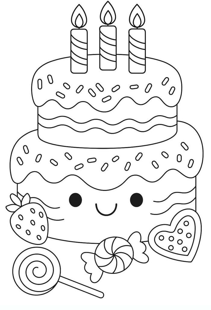 ảnh tô mà bánh dâu cho bé 5-6 tuổi