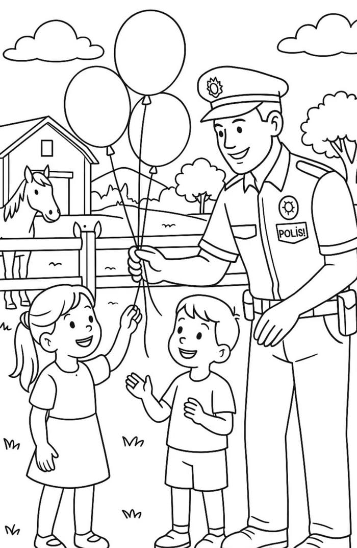 ảnh tô màu chú bộ đội hình ảnh thân quen