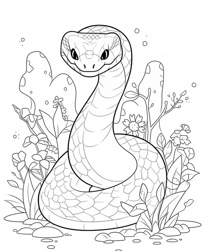 ảnh tranh tô màu con vật con hổ oai vệ