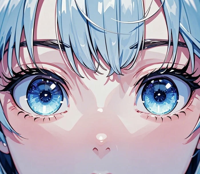 anime mắt to tròn đáng yêu