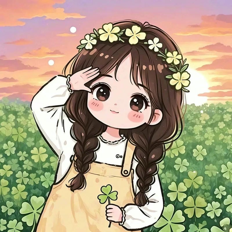 avatar cute nữ cute phô mai que