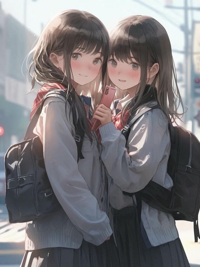Tuyển tập 204+ ảnh đôi bạn thân anime đẹp nhất cực dễ thương