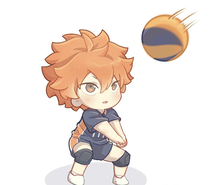 hình ảnh anime bóng chuyền đồng đội phối hợp