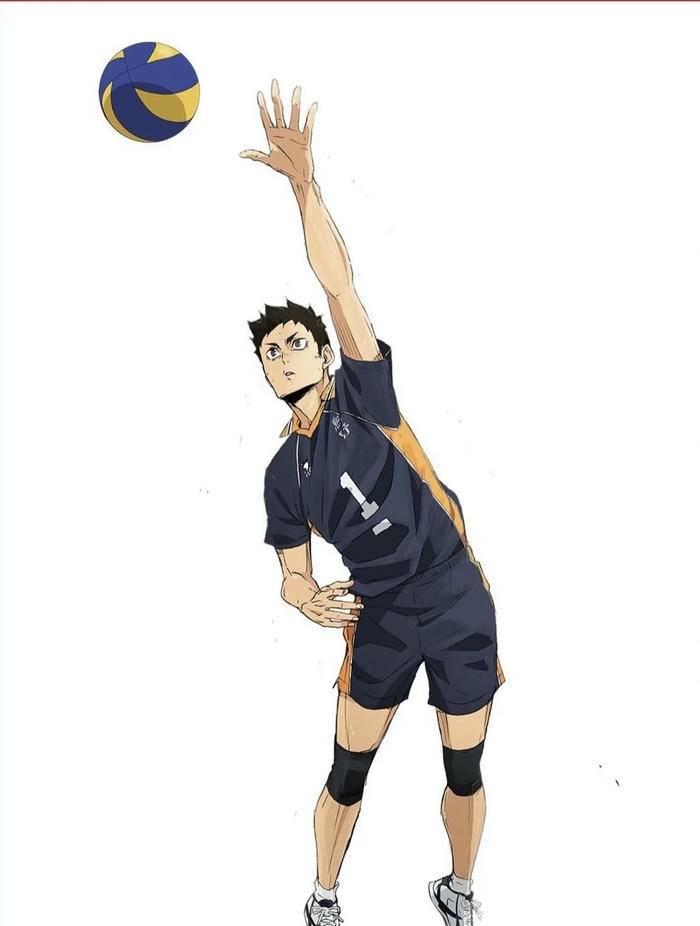 hình ảnh anime bóng chuyền giao tiếp nhanh