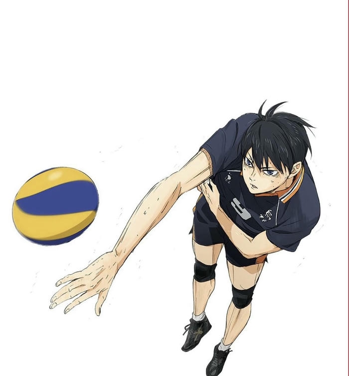 hình ảnh anime bóng chuyền giày thể thao