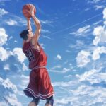 hình ảnh anime bóng rổ đội phối hợp