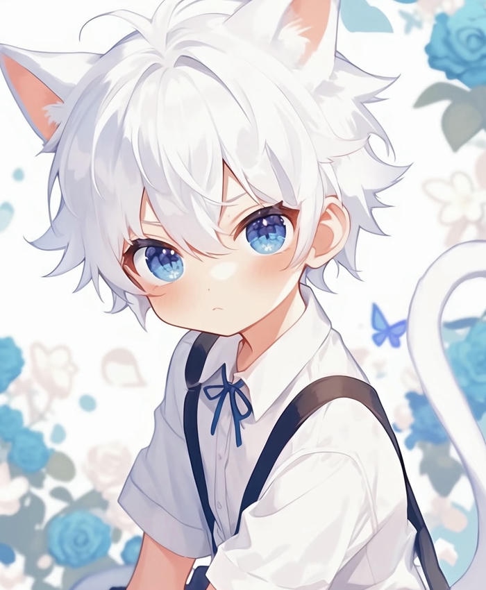 hình ảnh anime cute nam đồng phục