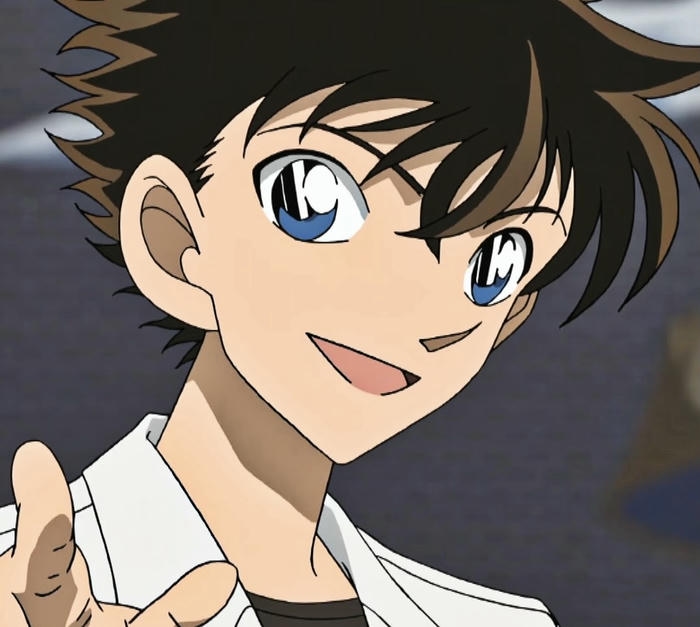 hình ảnh anime cute nam nụ cười