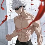 hình ảnh anime nam 6 múi cánh tay to