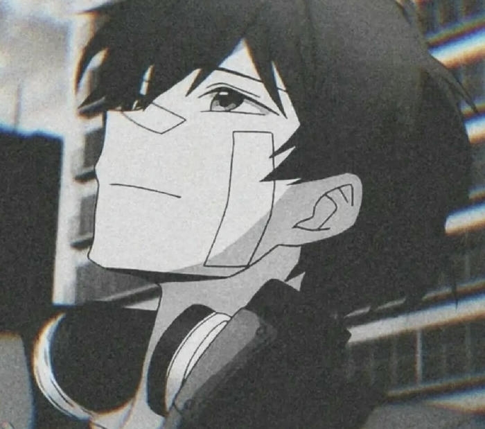 hình ảnh anime nam buồn thân hình gầy