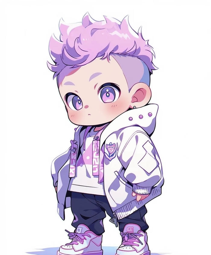 hình ảnh anime nam chibi nhẹ nhàng