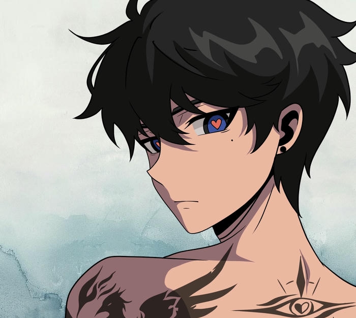 hình ảnh anime ngầu đường viền đậm