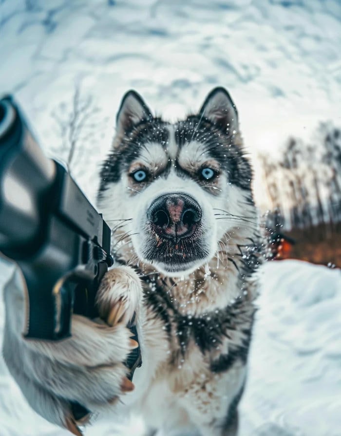 hình ảnh meme chó bựa ánh nhìn bựa