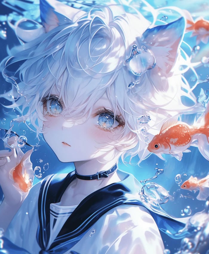 hình anime cute nam tỉ lệ nhỏ