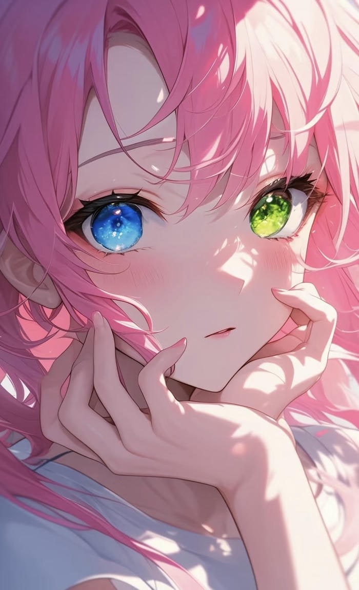 hình anime mắt long lanh rõ