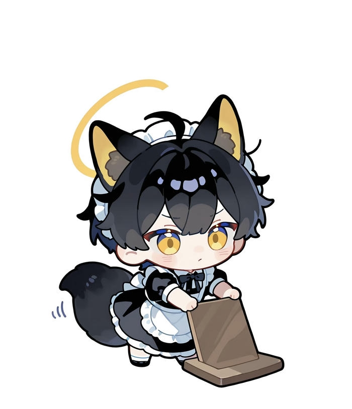 hình anime nam chibi dáng người nhỏ nhắn