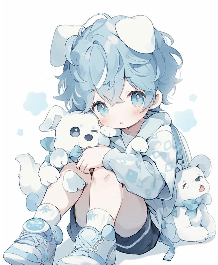 hình anime nam chibi dễ thương