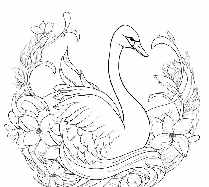 hình tranh tô màu con vật có bộ lông đẹp