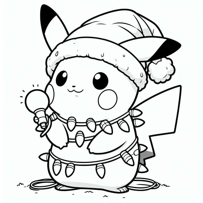 hình tranh tô màu pokemon tay ngắn chân nhỏ