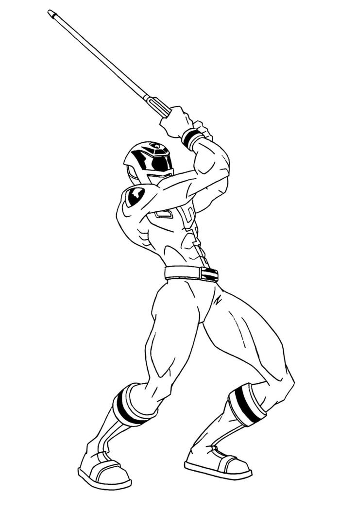 hình tranh tô màu siêu nhân hành động