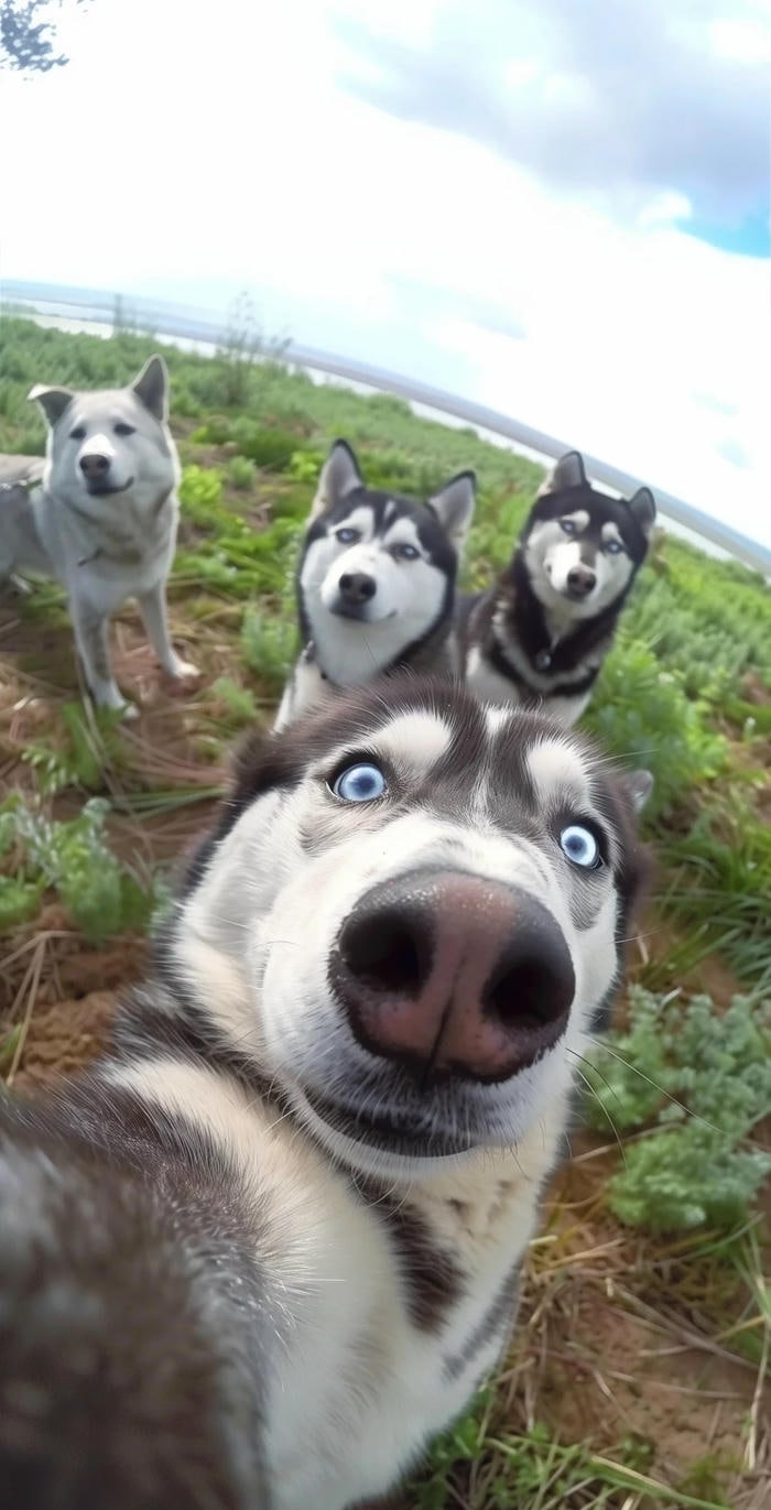 khoảnh khắc bá đạo meme chó bựa