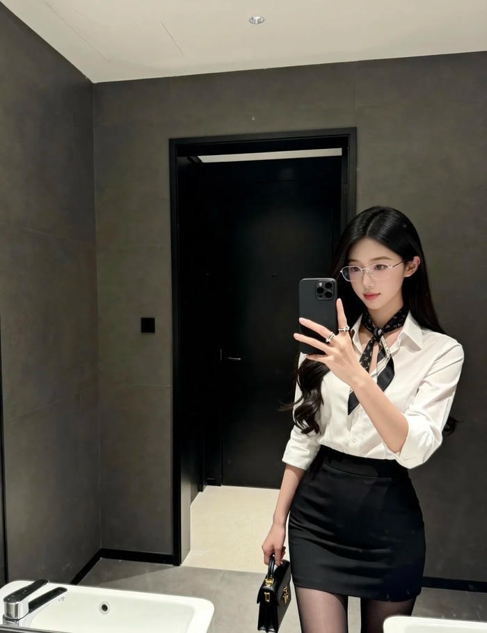 không gian sang trọng ảnh gái văn phòng