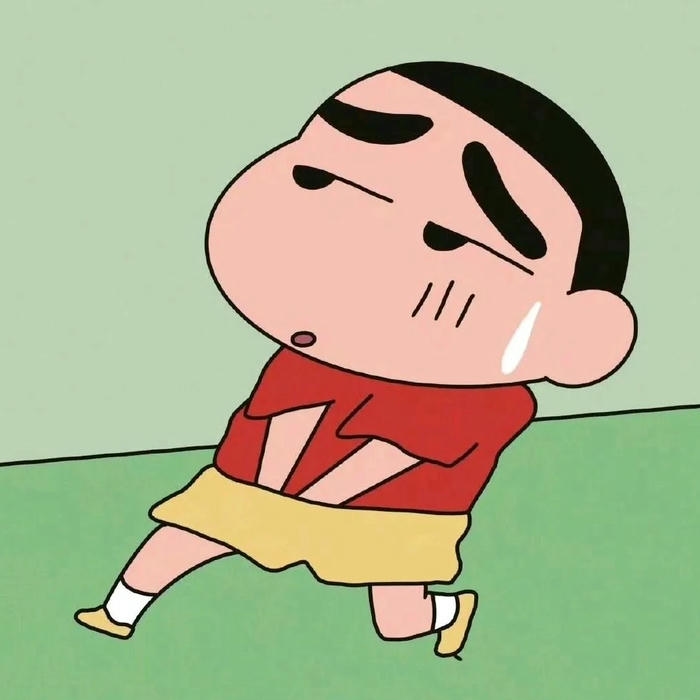 Ảnh Shin hài hước chạy bộ mệt mỏi toát mồ hôi