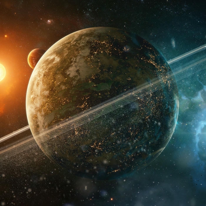 Ảnh avatar Tiktok đẹp phong cảnh vũ trụ hành tinh sao