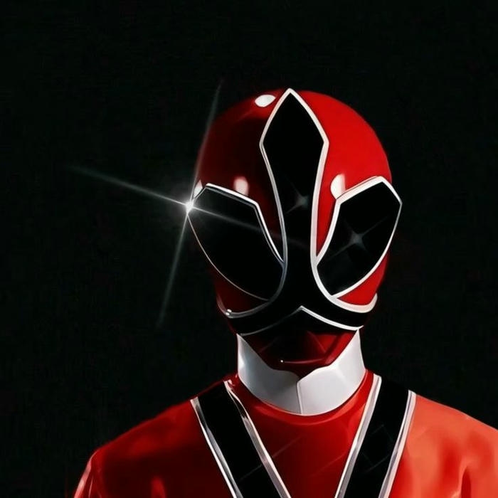 Ảnh avatar siêu nhân đỏ mũ rồng lửa sáng