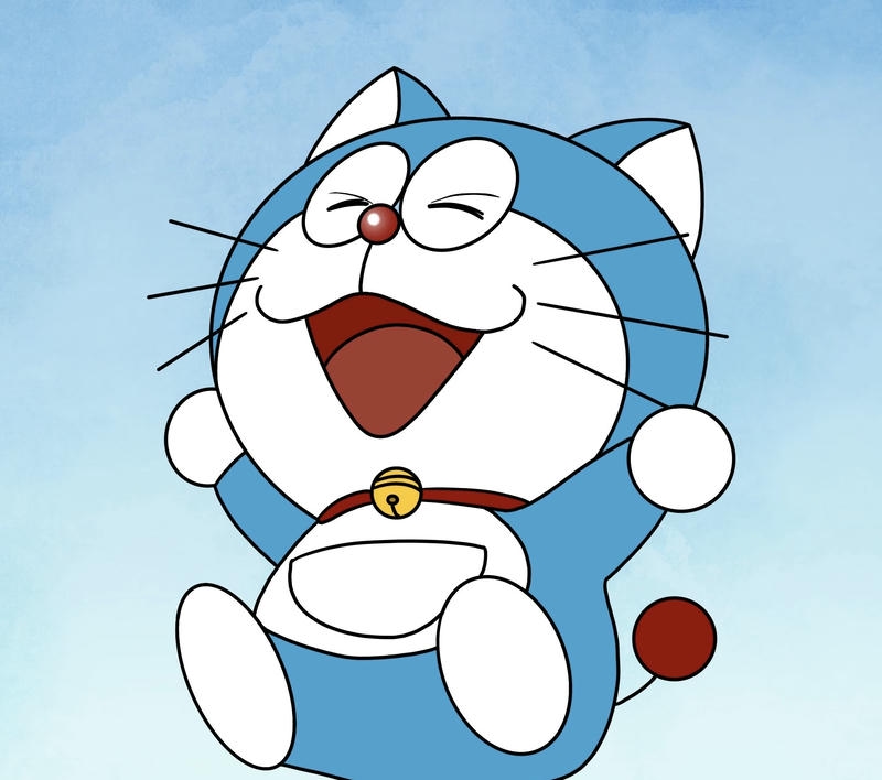 Ảnh hoạt hình doremon chibi hài hước