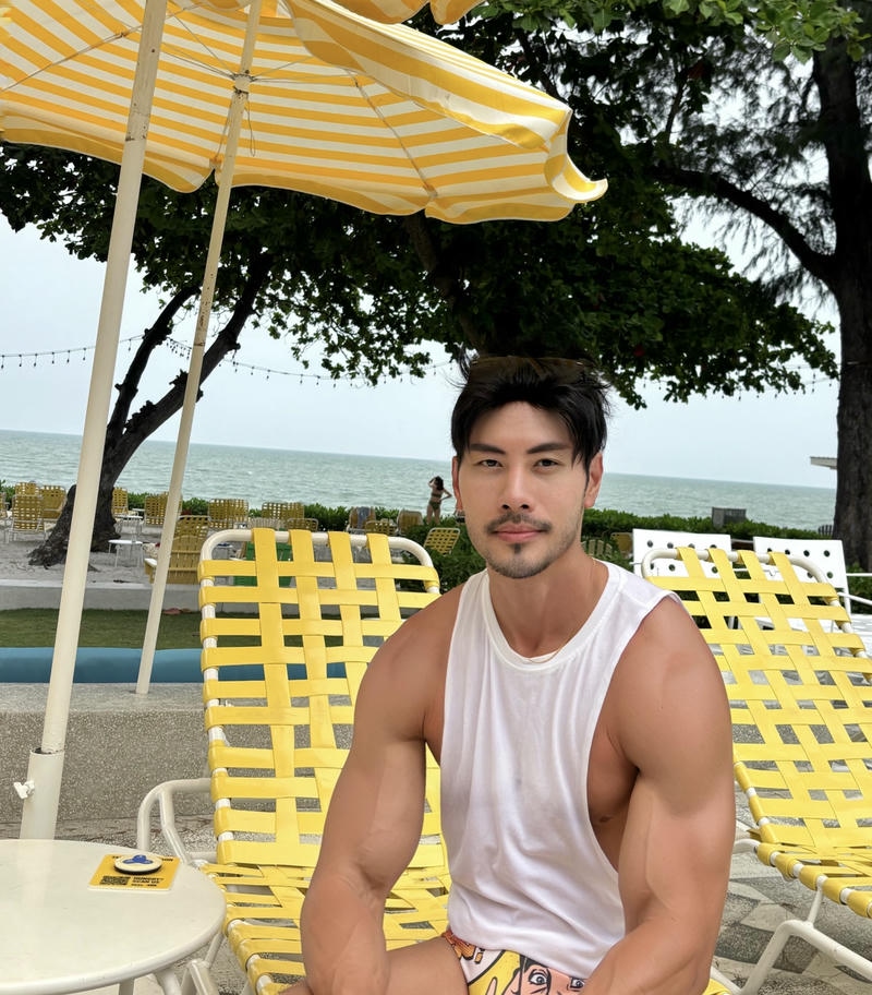 Ánh mắt sâu và thần thái tự tin của chàng trai trẻ trong ảnh hot boy