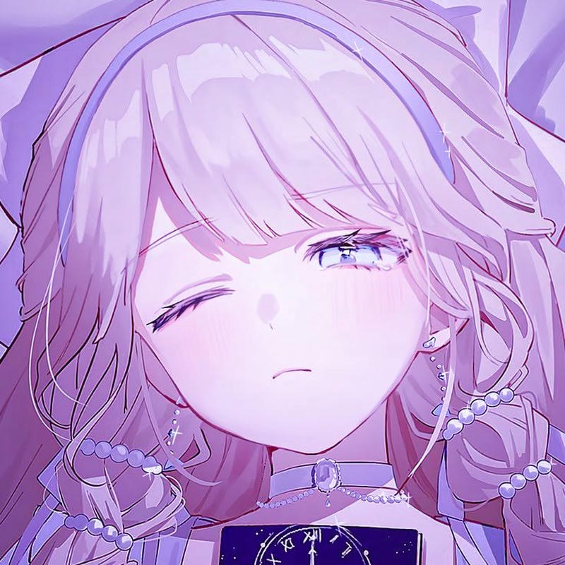 Avatar anime sáng nữ đẹp trong trẻo nữ tính